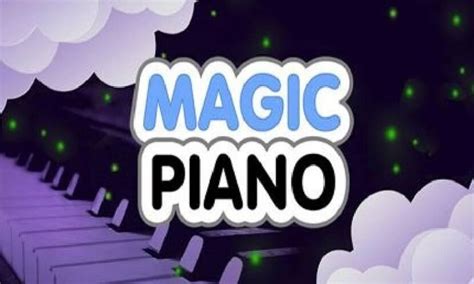 Magic piano white broadcast